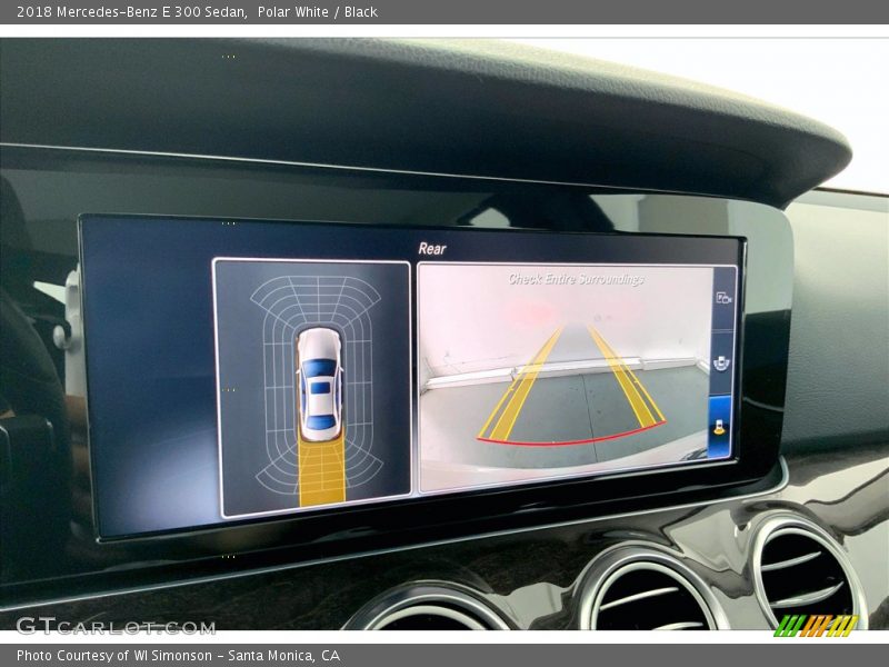 Polar White / Black 2018 Mercedes-Benz E 300 Sedan