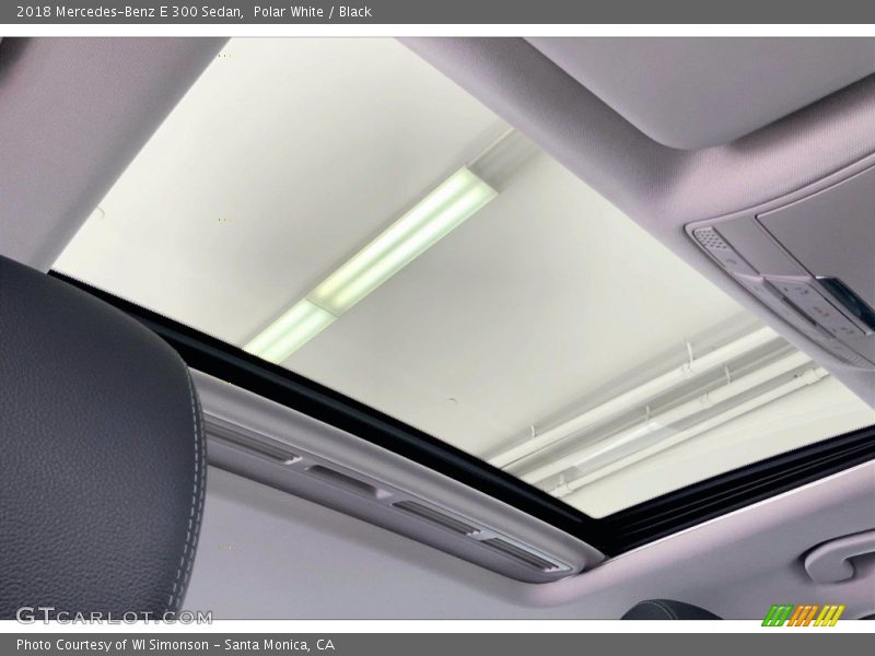 Polar White / Black 2018 Mercedes-Benz E 300 Sedan
