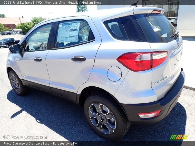 Moondust Silver Metallic / Medium Stone 2021 Ford EcoSport S 4WD