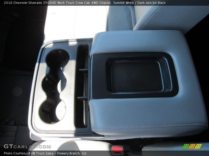 Summit White / Dark Ash/Jet Black 2019 Chevrolet Silverado 2500HD Work Truck Crew Cab 4WD Chassis