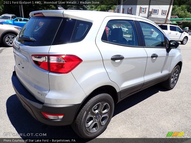 Moondust Silver Metallic / Medium Stone 2021 Ford EcoSport S 4WD