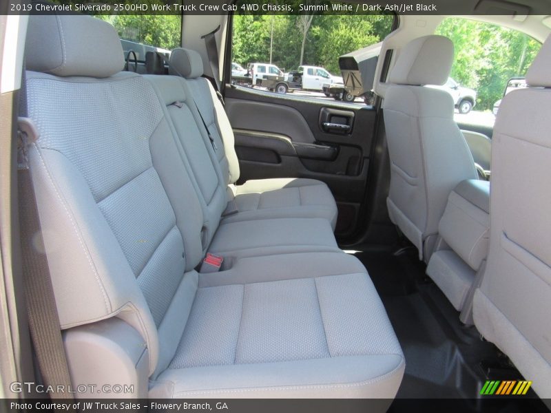 Summit White / Dark Ash/Jet Black 2019 Chevrolet Silverado 2500HD Work Truck Crew Cab 4WD Chassis