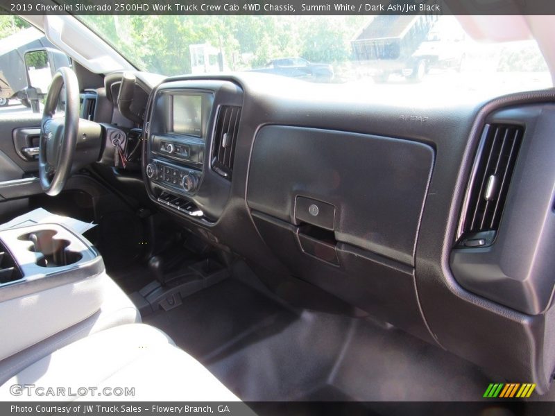 Summit White / Dark Ash/Jet Black 2019 Chevrolet Silverado 2500HD Work Truck Crew Cab 4WD Chassis