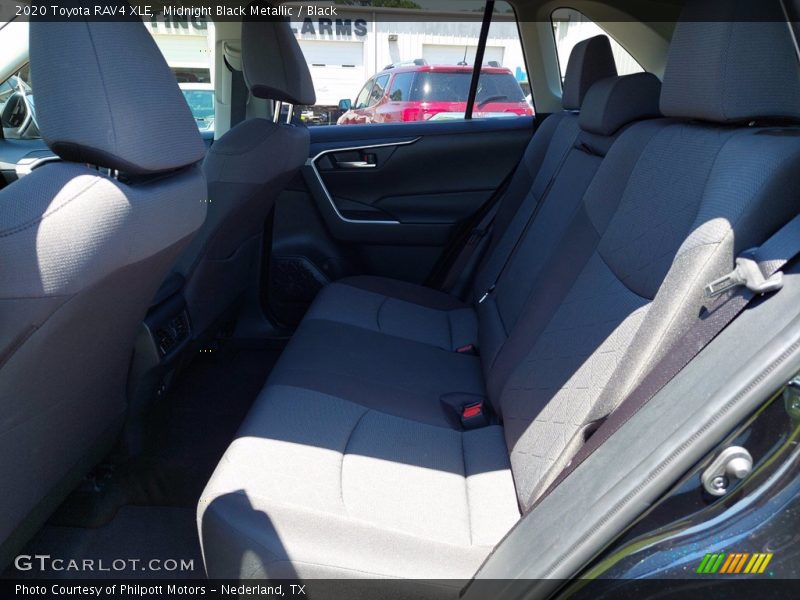 Midnight Black Metallic / Black 2020 Toyota RAV4 XLE