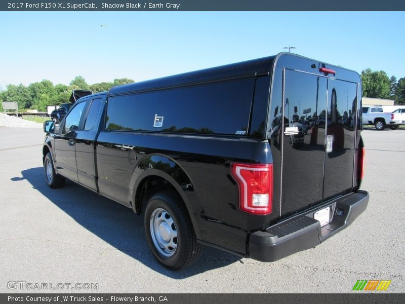 Shadow Black / Earth Gray 2017 Ford F150 XL SuperCab