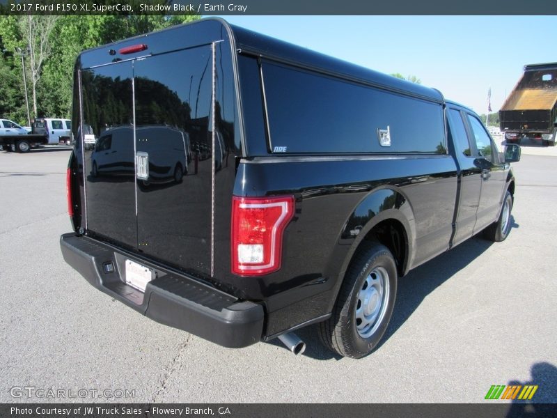 Shadow Black / Earth Gray 2017 Ford F150 XL SuperCab
