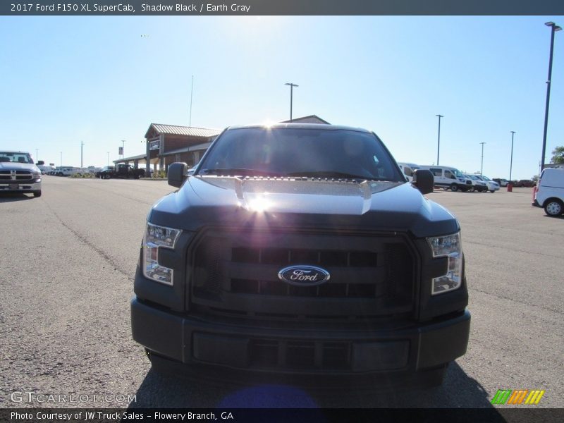 Shadow Black / Earth Gray 2017 Ford F150 XL SuperCab