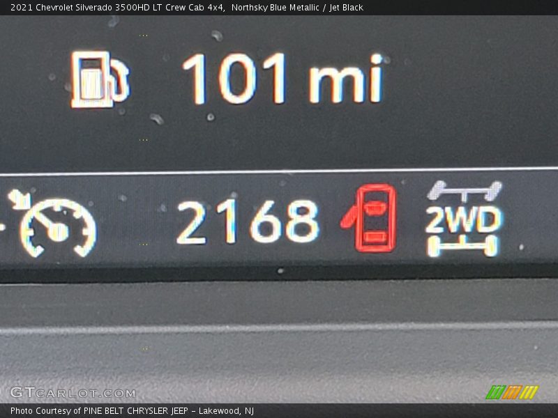 Northsky Blue Metallic / Jet Black 2021 Chevrolet Silverado 3500HD LT Crew Cab 4x4