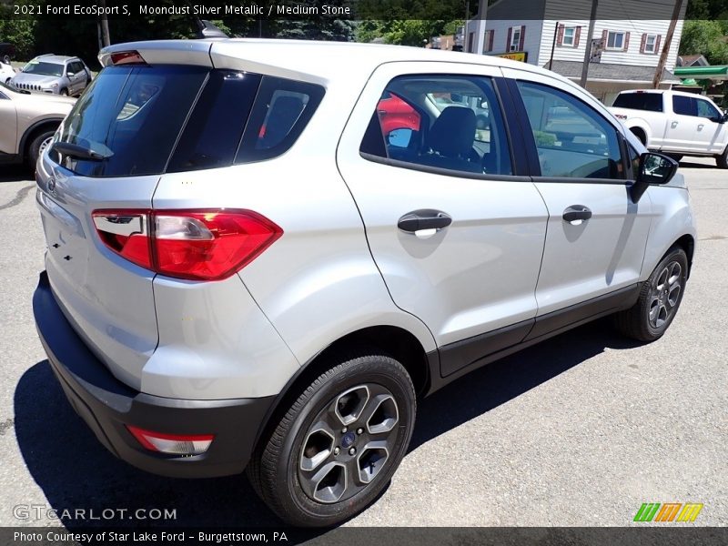 Moondust Silver Metallic / Medium Stone 2021 Ford EcoSport S