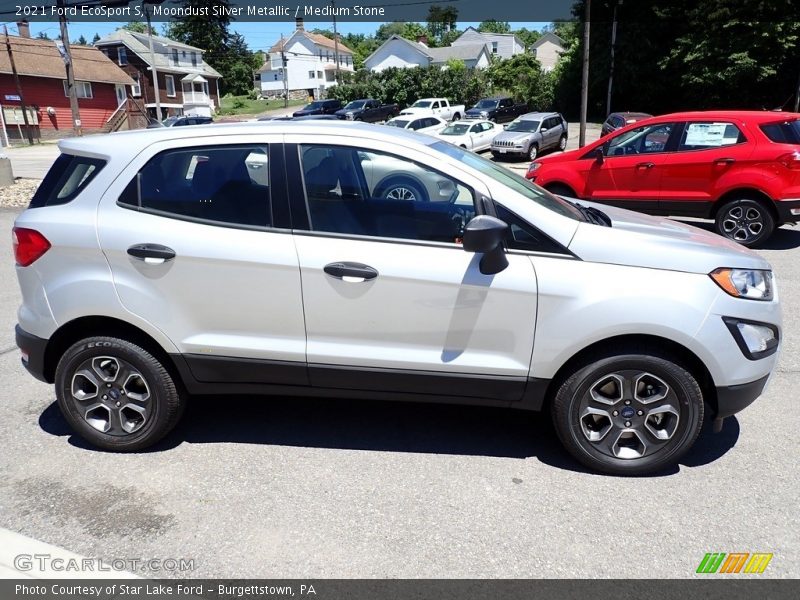 Moondust Silver Metallic / Medium Stone 2021 Ford EcoSport S