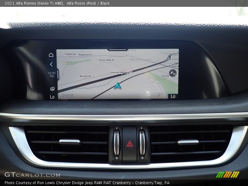 Alfa Rosso (Red) / Black 2021 Alfa Romeo Stelvio Ti AWD