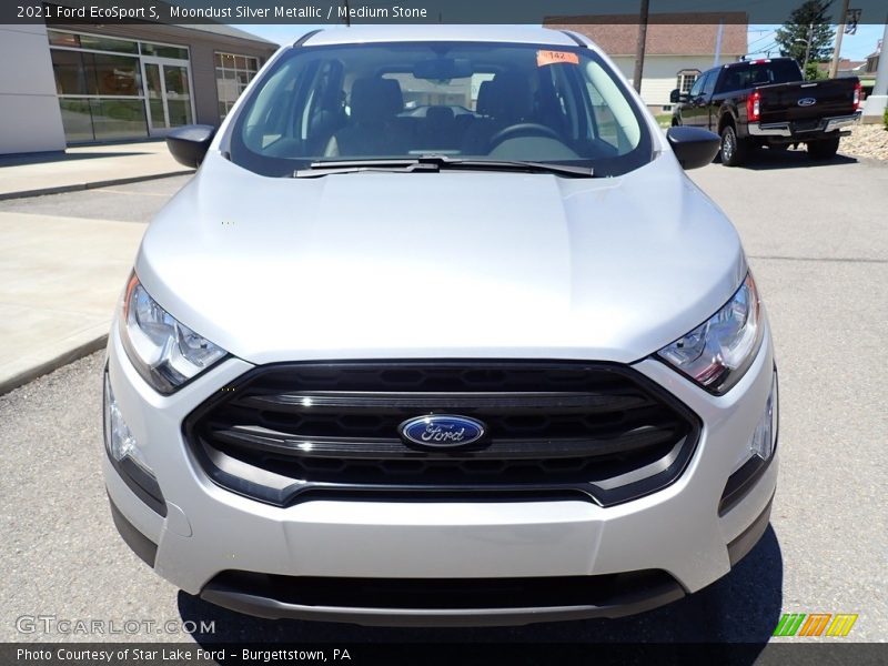 Moondust Silver Metallic / Medium Stone 2021 Ford EcoSport S