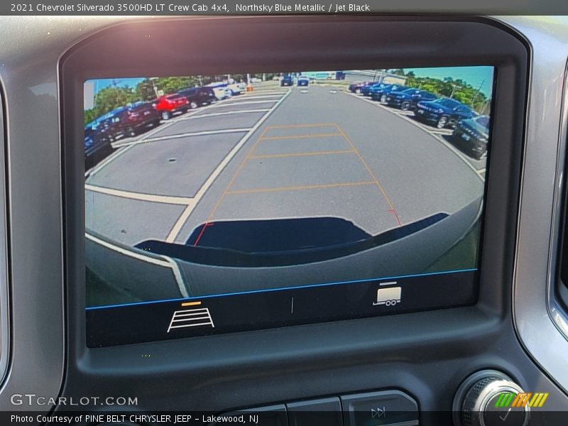 Northsky Blue Metallic / Jet Black 2021 Chevrolet Silverado 3500HD LT Crew Cab 4x4