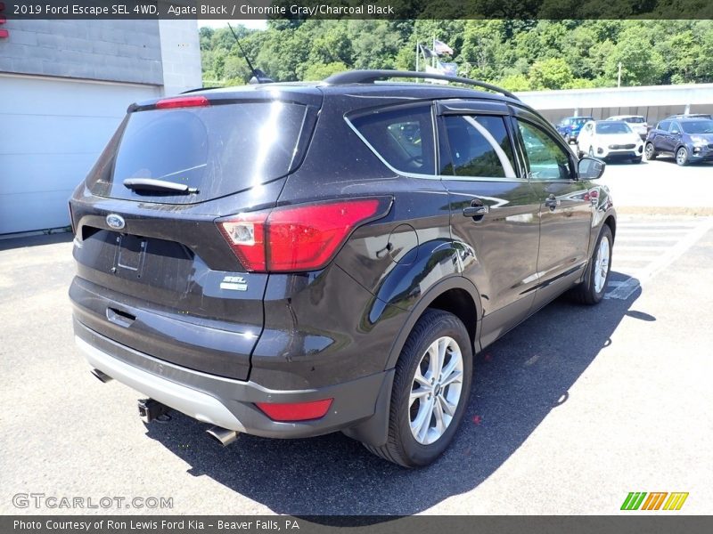 Agate Black / Chromite Gray/Charcoal Black 2019 Ford Escape SEL 4WD