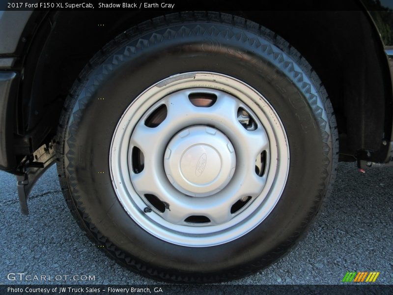 Shadow Black / Earth Gray 2017 Ford F150 XL SuperCab