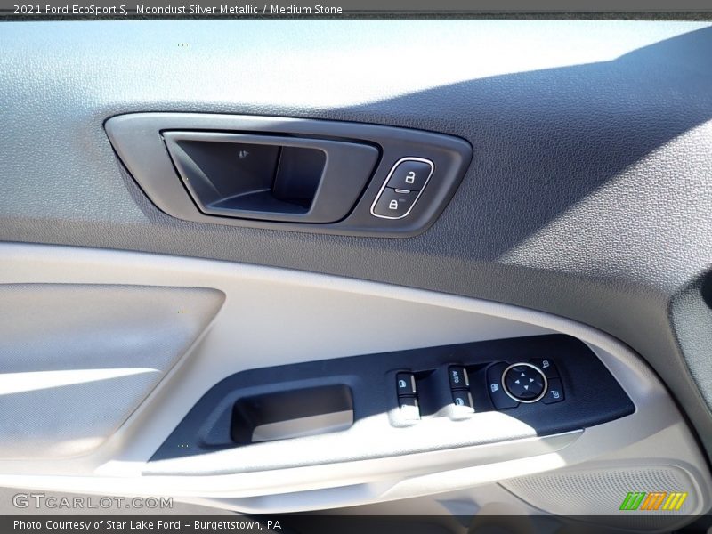 Moondust Silver Metallic / Medium Stone 2021 Ford EcoSport S