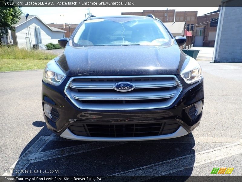 Agate Black / Chromite Gray/Charcoal Black 2019 Ford Escape SEL 4WD