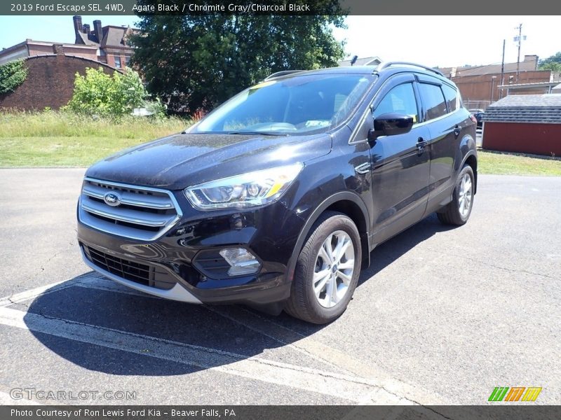 Agate Black / Chromite Gray/Charcoal Black 2019 Ford Escape SEL 4WD