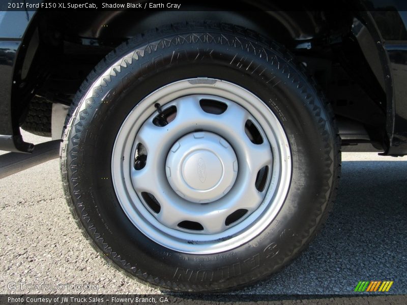 Shadow Black / Earth Gray 2017 Ford F150 XL SuperCab