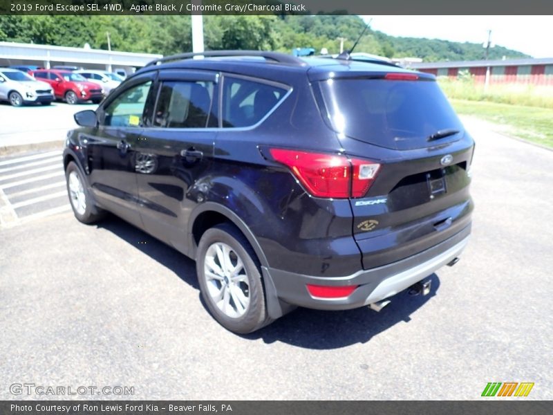 Agate Black / Chromite Gray/Charcoal Black 2019 Ford Escape SEL 4WD