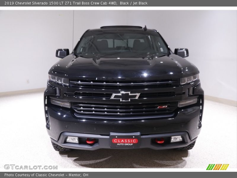 Black / Jet Black 2019 Chevrolet Silverado 1500 LT Z71 Trail Boss Crew Cab 4WD