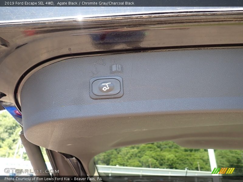 Agate Black / Chromite Gray/Charcoal Black 2019 Ford Escape SEL 4WD