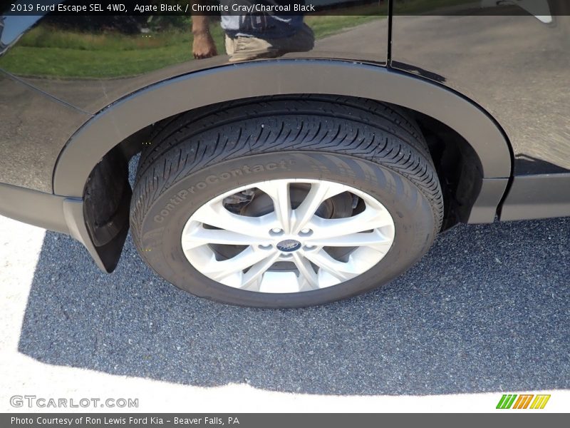 Agate Black / Chromite Gray/Charcoal Black 2019 Ford Escape SEL 4WD