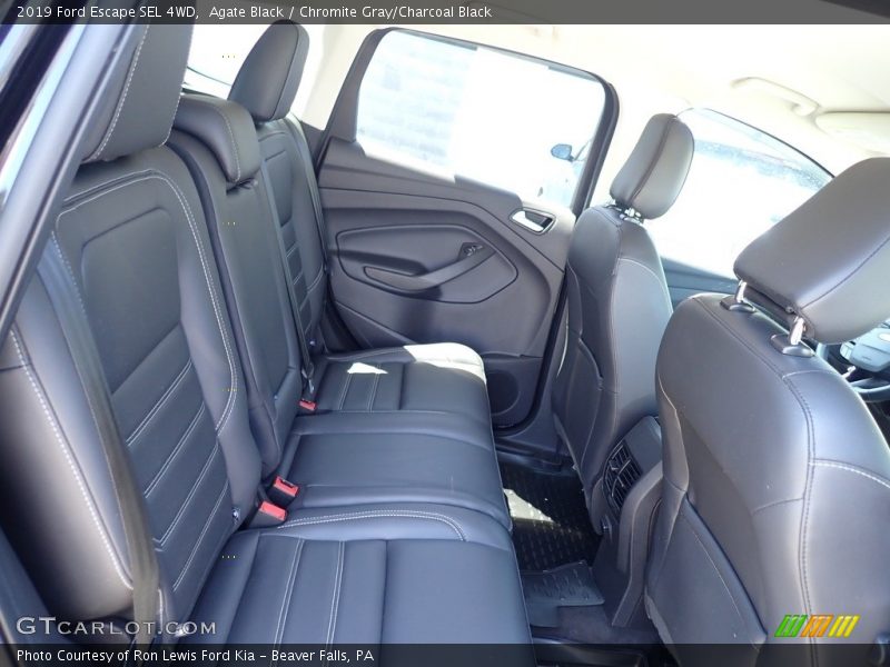 Agate Black / Chromite Gray/Charcoal Black 2019 Ford Escape SEL 4WD