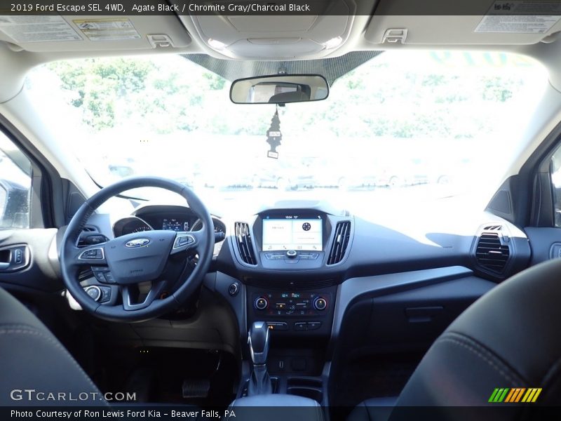 Agate Black / Chromite Gray/Charcoal Black 2019 Ford Escape SEL 4WD