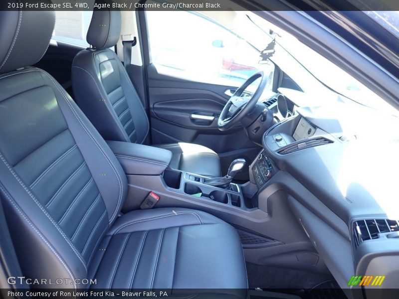 Agate Black / Chromite Gray/Charcoal Black 2019 Ford Escape SEL 4WD