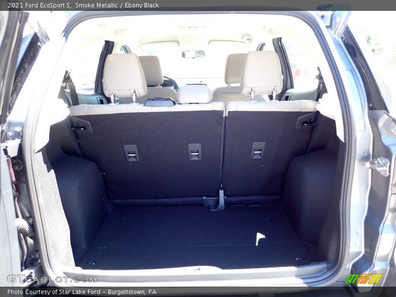 Smoke Metallic / Ebony Black 2021 Ford EcoSport S