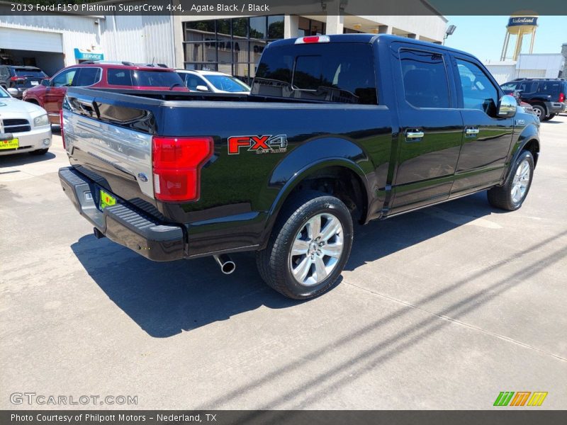 Agate Black / Black 2019 Ford F150 Platinum SuperCrew 4x4