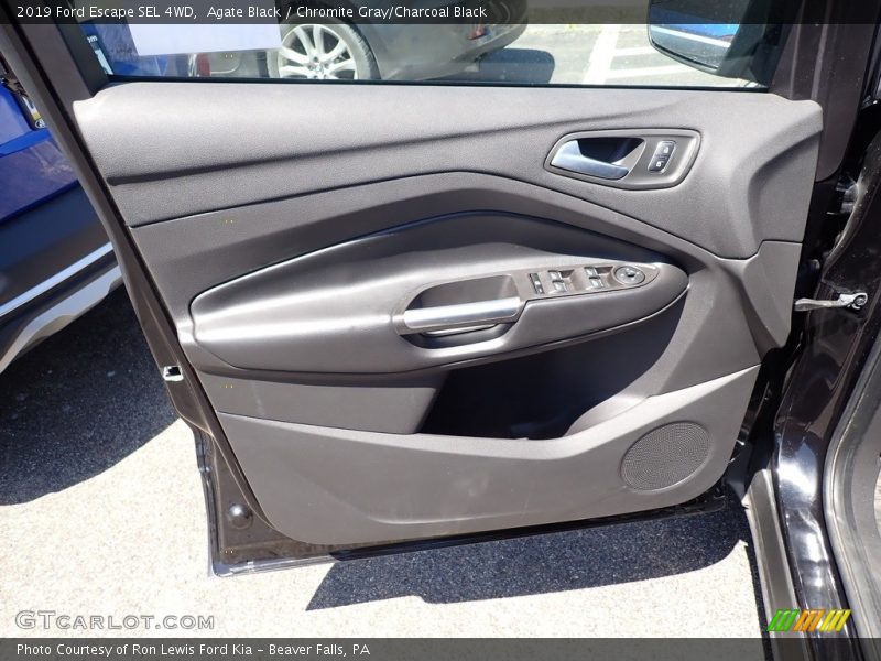 Agate Black / Chromite Gray/Charcoal Black 2019 Ford Escape SEL 4WD