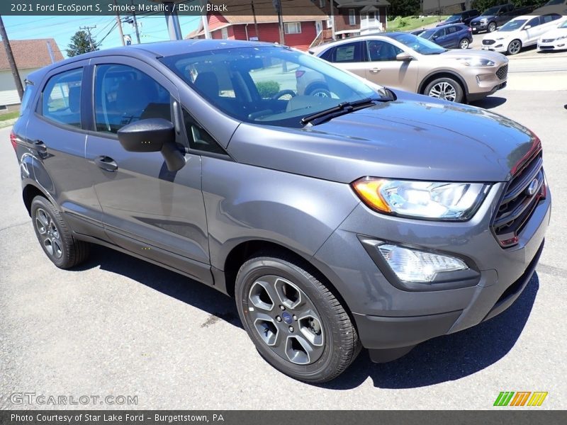 Front 3/4 View of 2021 EcoSport S
