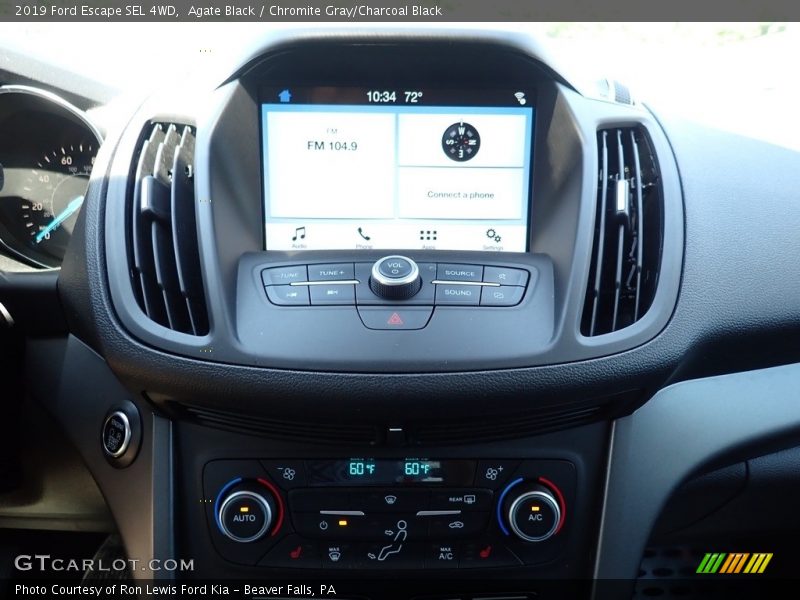 Agate Black / Chromite Gray/Charcoal Black 2019 Ford Escape SEL 4WD