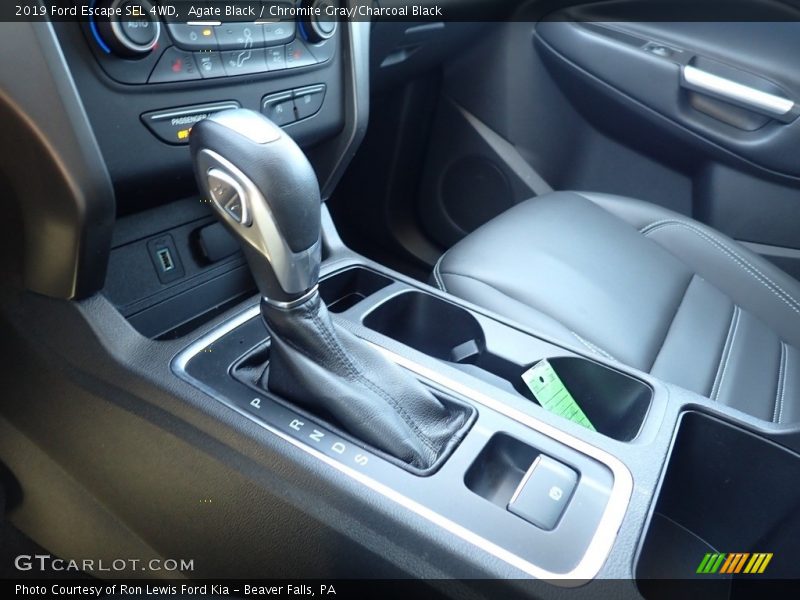 Agate Black / Chromite Gray/Charcoal Black 2019 Ford Escape SEL 4WD