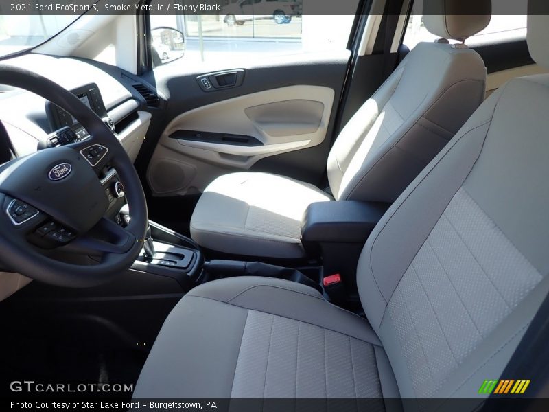 Smoke Metallic / Ebony Black 2021 Ford EcoSport S