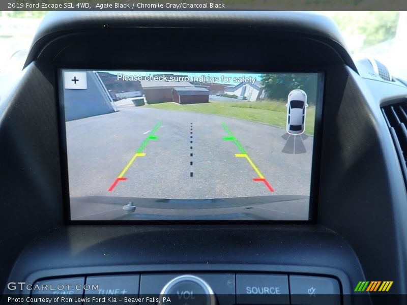 Agate Black / Chromite Gray/Charcoal Black 2019 Ford Escape SEL 4WD
