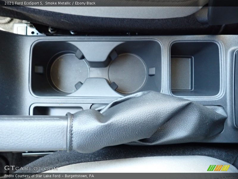 Smoke Metallic / Ebony Black 2021 Ford EcoSport S