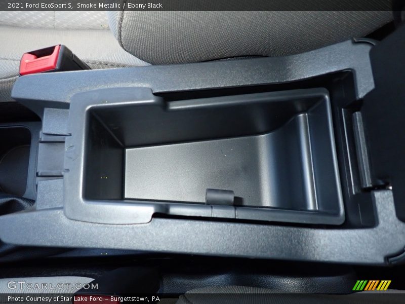 Smoke Metallic / Ebony Black 2021 Ford EcoSport S