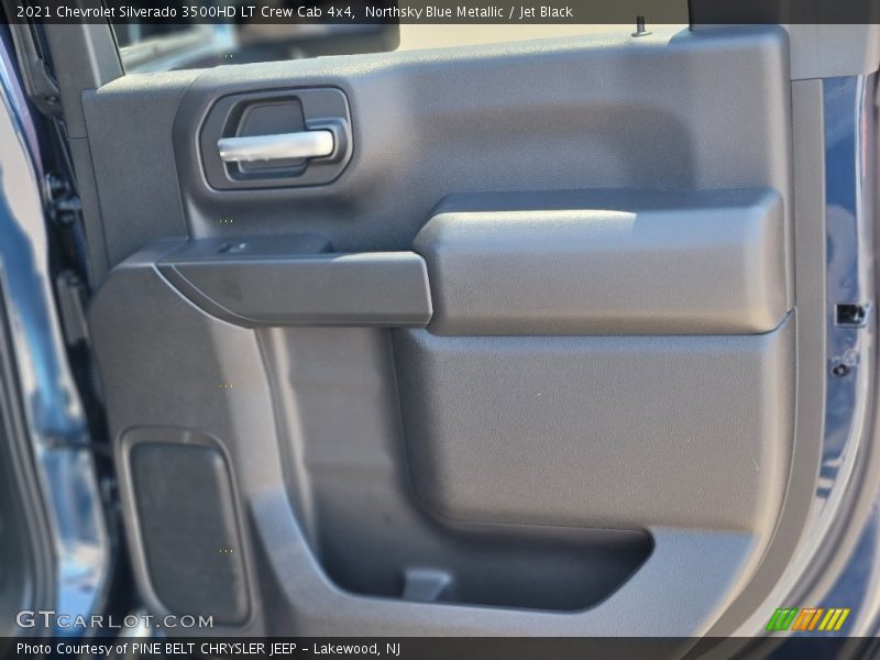 Northsky Blue Metallic / Jet Black 2021 Chevrolet Silverado 3500HD LT Crew Cab 4x4
