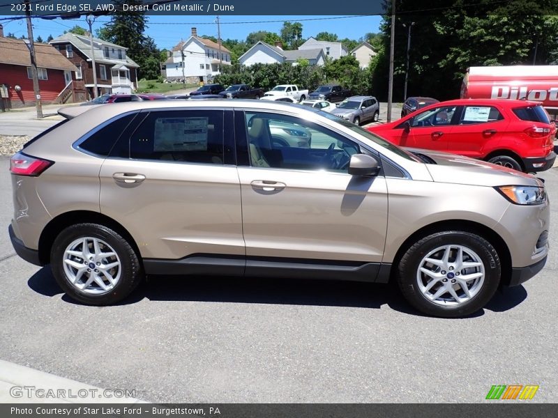  2021 Edge SEL AWD Desert Gold Metallic