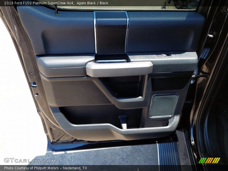 Agate Black / Black 2019 Ford F150 Platinum SuperCrew 4x4