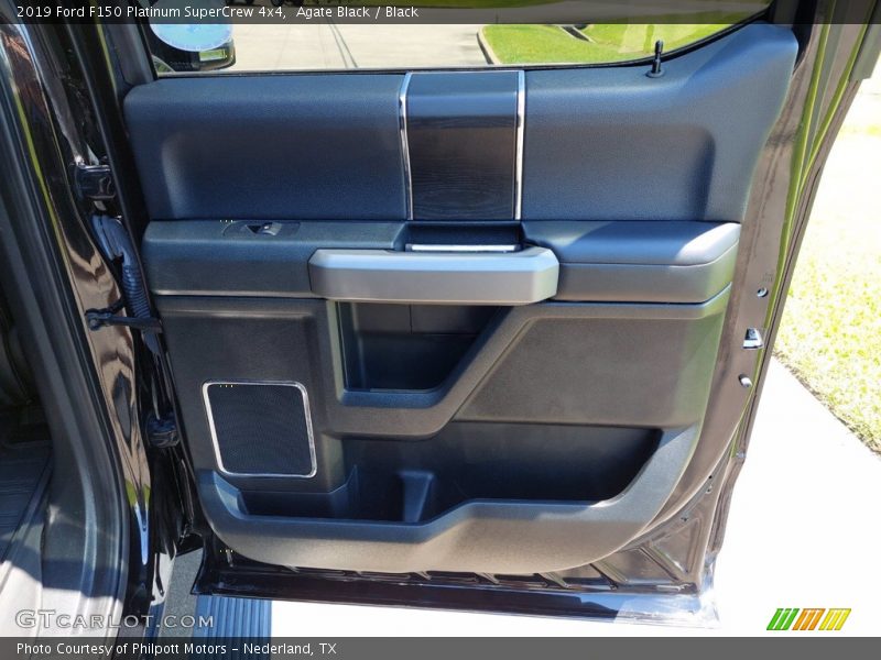 Agate Black / Black 2019 Ford F150 Platinum SuperCrew 4x4
