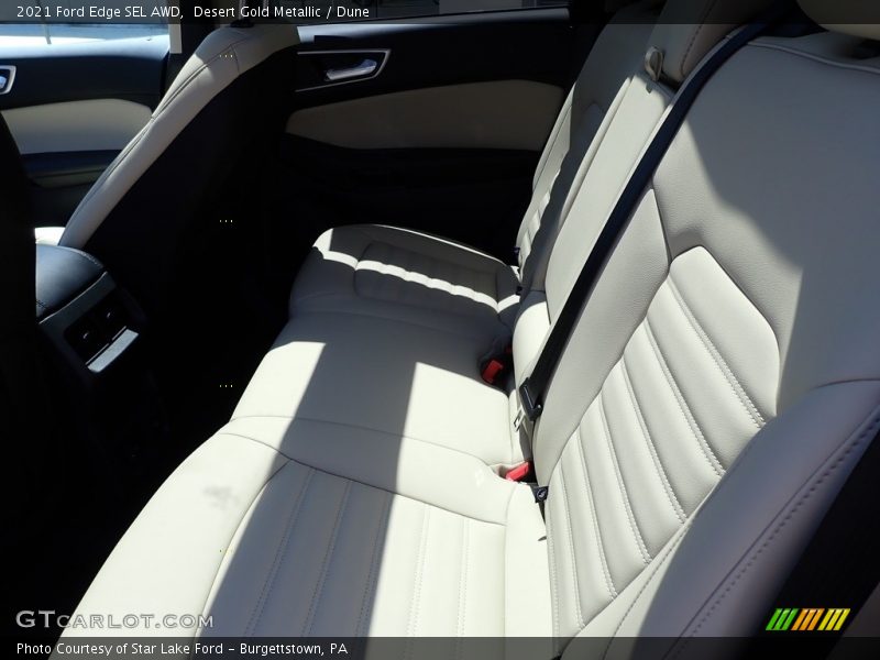 Desert Gold Metallic / Dune 2021 Ford Edge SEL AWD
