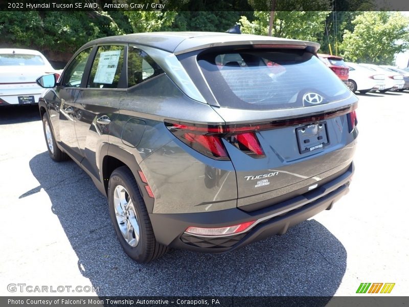 Amazon Gray / Gray 2022 Hyundai Tucson SE AWD