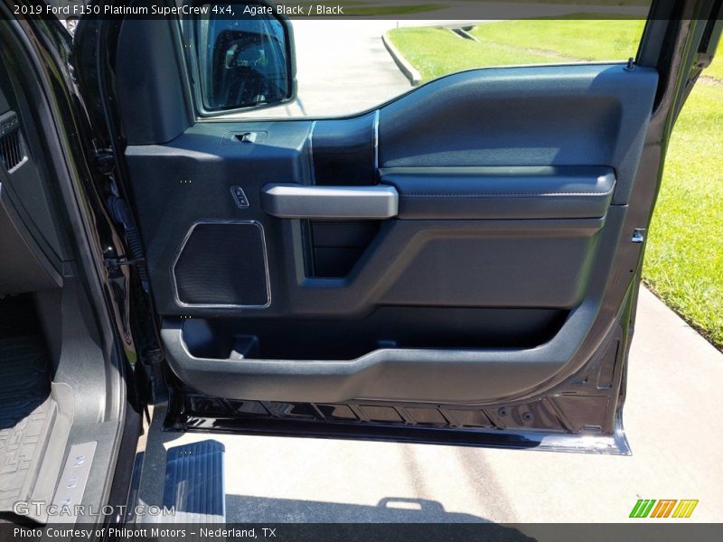 Agate Black / Black 2019 Ford F150 Platinum SuperCrew 4x4
