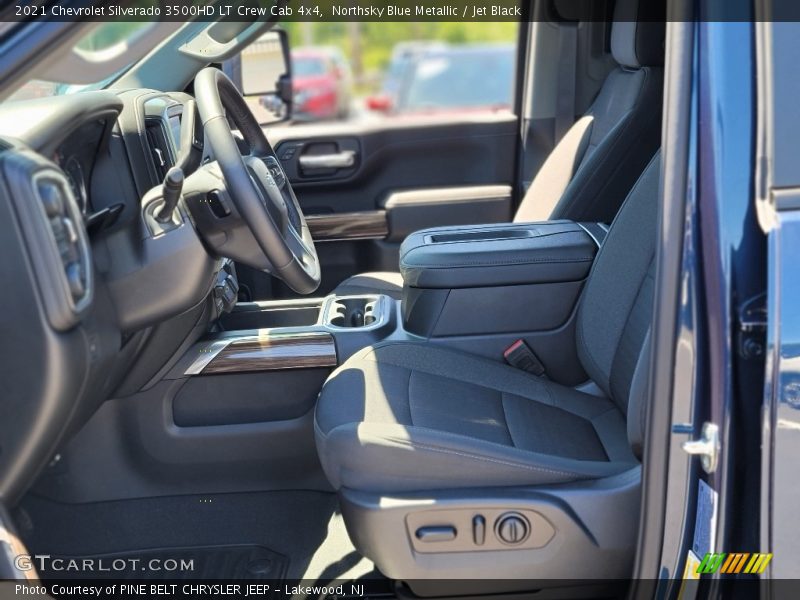 Northsky Blue Metallic / Jet Black 2021 Chevrolet Silverado 3500HD LT Crew Cab 4x4
