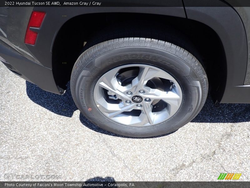 Amazon Gray / Gray 2022 Hyundai Tucson SE AWD