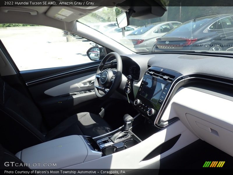 Amazon Gray / Gray 2022 Hyundai Tucson SE AWD